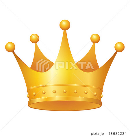 金の王冠のイラスト素材