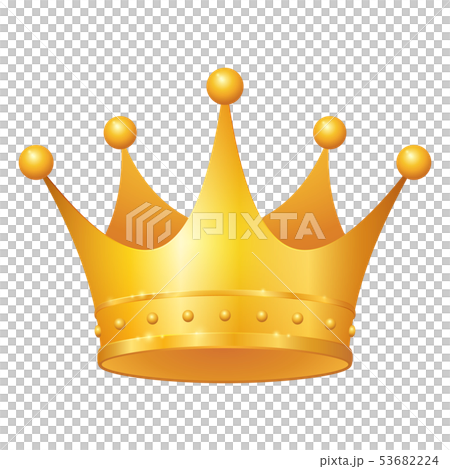 金の王冠のイラスト素材