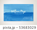 Watercolor business card template 53683029