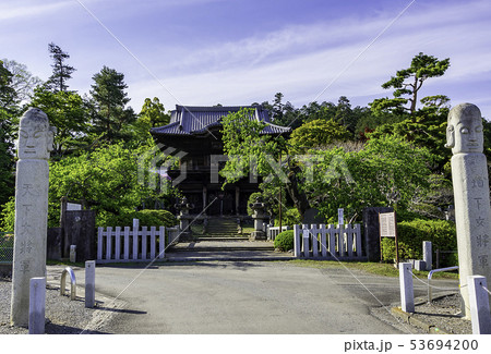 埼玉県日高市　聖天院　雷門 53694200
