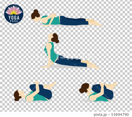瑜伽姿勢集 53694790