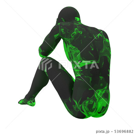 3d rendering of human 53696882