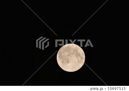 満月（東京都立川市／2017年6月10日 0:28撮影） 53697515