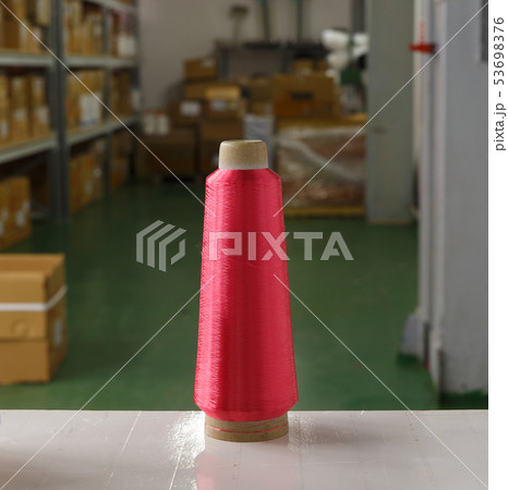 Red thread spool 53698376