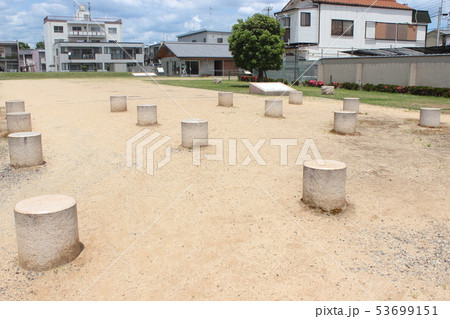 京都 史跡 長岡宮跡 朝堂院跡 京都 史跡 長岡宮跡 朝堂院跡 53699151