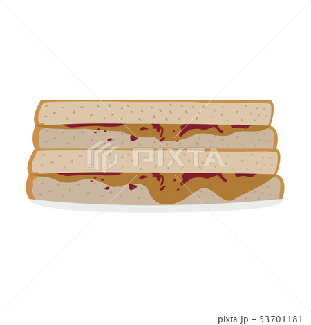 Peanut butter sandwich 53701181