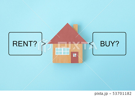 住宅購入または賃貸 53701182