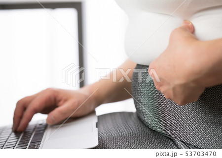女性　メタボ 53703470
