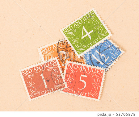 The Netherlands Antilles - Circa 1950 The Netherlands Antilles - Circa 1950 53705878