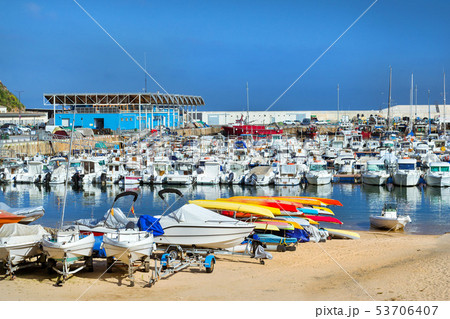 Yachts and boats in Club de Vela Blanes. Blanes 53706407