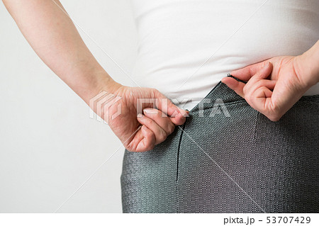 女性　メタボ 53707429