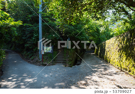 鋸山 登山道 関東ふれあいの道コース入り口 （千葉県） 2019年5月撮影 53709027