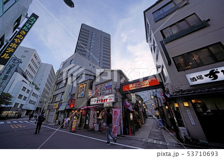 日本の東京都市景観　池袋駅周辺・美久仁小路を望む 53710693