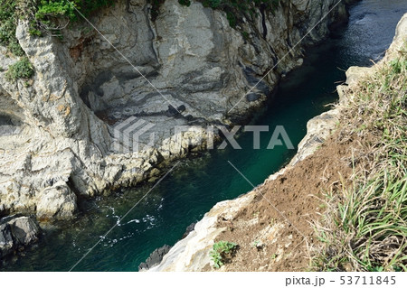 横須賀荒崎公園 紺碧の海 横須賀荒崎公園 紺碧の海 53711845