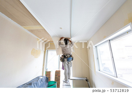 和室リフォーム　後半　壁紙 53712819