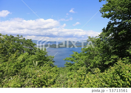 紫明亭展望台から見る十和田湖 紫明亭展望台から見る十和田湖 53713561