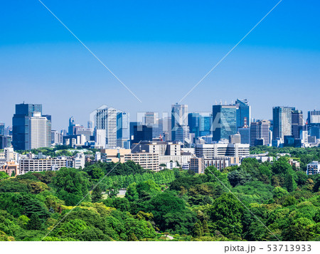 東京都市風景 港区・千代田区周辺 東京都市風景 港区・千代田区周辺 53713933