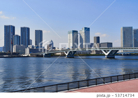 都市風景　東京　晴海 53714734
