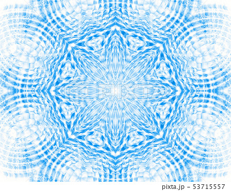 Abstract blue background with concentric pattern 53715557
