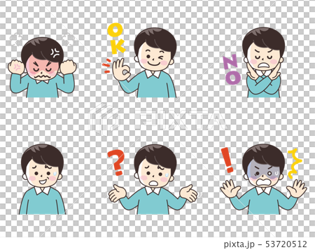 若い男性セット04 53720512