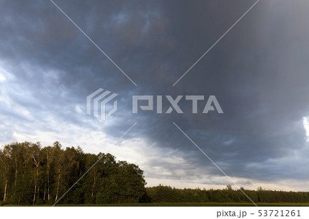 Sunset overcast Sunset overcast 53721261