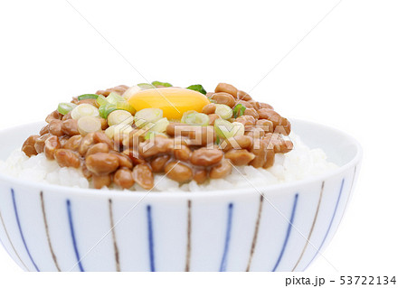 納豆 卵 ご飯 納豆 卵 ご飯 53722134