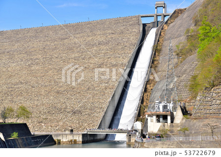 奈良俣ダム 点検放流 奈良俣ダム 点検放流 53722679