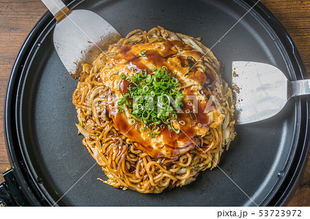 あつあつお好み焼き Japanese Traditional Pizza Okonomiyaki あつあつお好み焼き Japanese Traditional Pizza Okonomiyaki 53723972