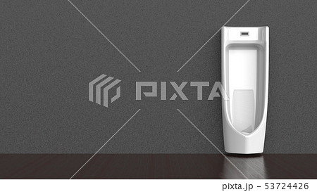 男子トイレ　正面　右　黒背景 53724426
