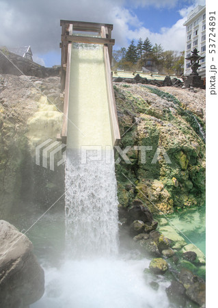 草津温泉湯畑 53724891