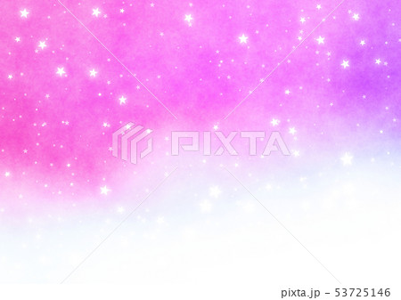 夜空 夕空 夕暮れ空のイラスト素材