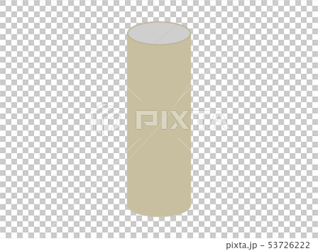 トイレットペーパーの芯のイラスト素材