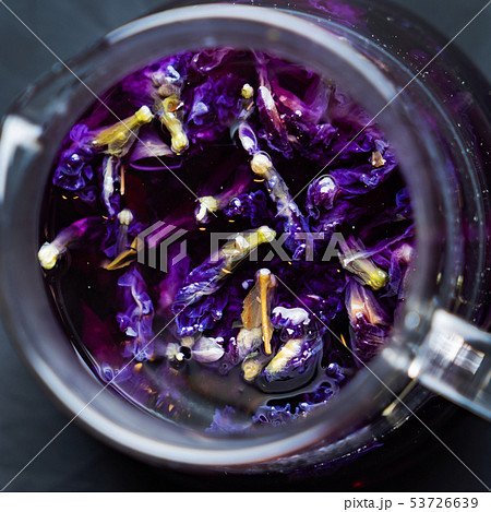 Organic blue tea Anchan, Clitoria, Butterfly Pea 53726639