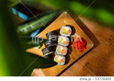 sushi set on the table sushi set on the table 53726800