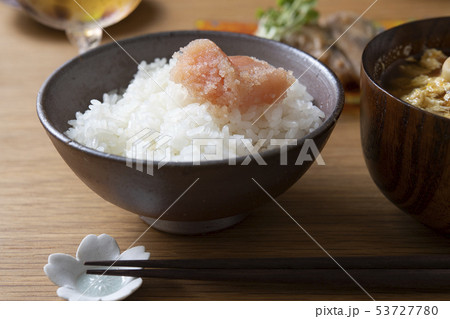 タラコと白いごはん 53727780