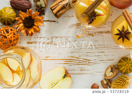 Apple and cinnamon cider Apple and cinnamon cider 53728319