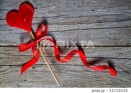 Valentine day concept - heart shaped lolly pop Valentine day concept - heart shaped lolly pop 53729326