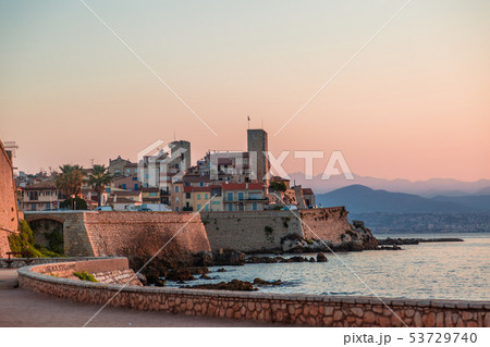 Antibes, France, august 2016, old city 53729740