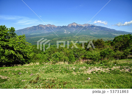 長野県 野辺山高原 平沢峠からの八ヶ岳 53731863