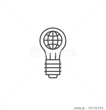 Global Solution Line Icon 53732703