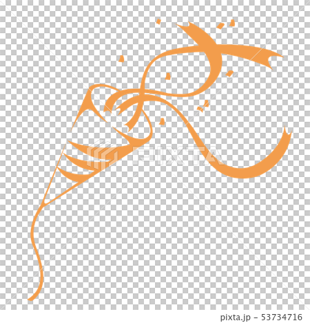 Cracker / Line Art / Silhouette - Stock Illustration [53734716] - PIXTA
