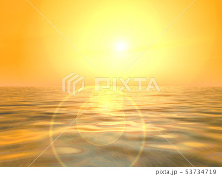 CG波と空のある風景204 CG波と空のある風景204 53734719