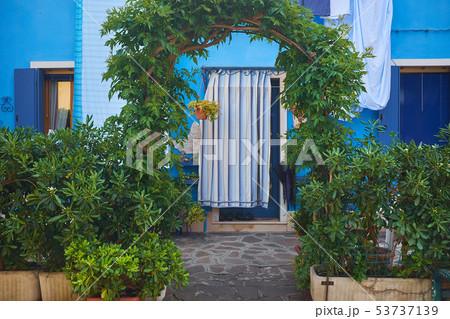 Colorful Houses Of Burano, Venice, Italy 53737139