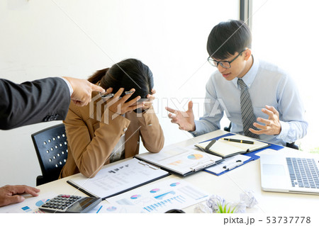 Boss angry and fell bad 53737778