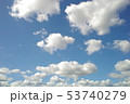 Nice white cloud on blue sky 53740279