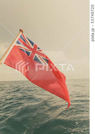 uk red ensign the british maritime flag flown from uk red ensign the british maritime flag flown from 53740720