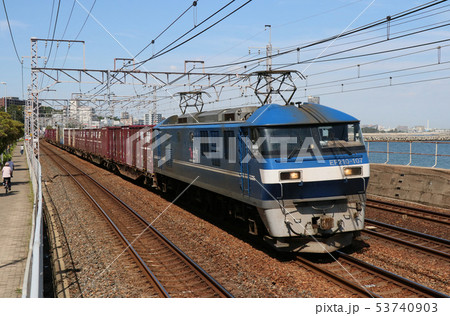 須磨海岸のEF210 53740903