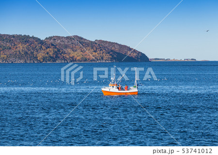 Norwegian fishing boat Norwegian fishing boat 53741012