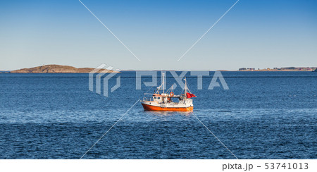Small fishing boat, Norway Small fishing boat, Norway 53741013