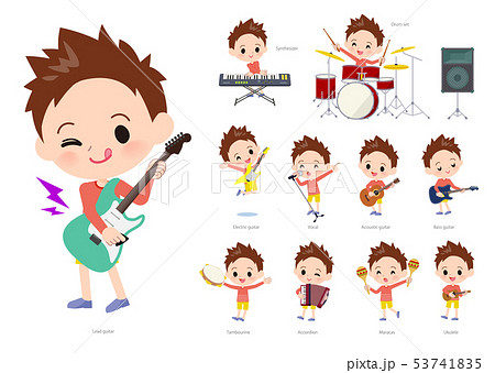 Red clothing boy_pop music Red clothing boy_pop music 53741835